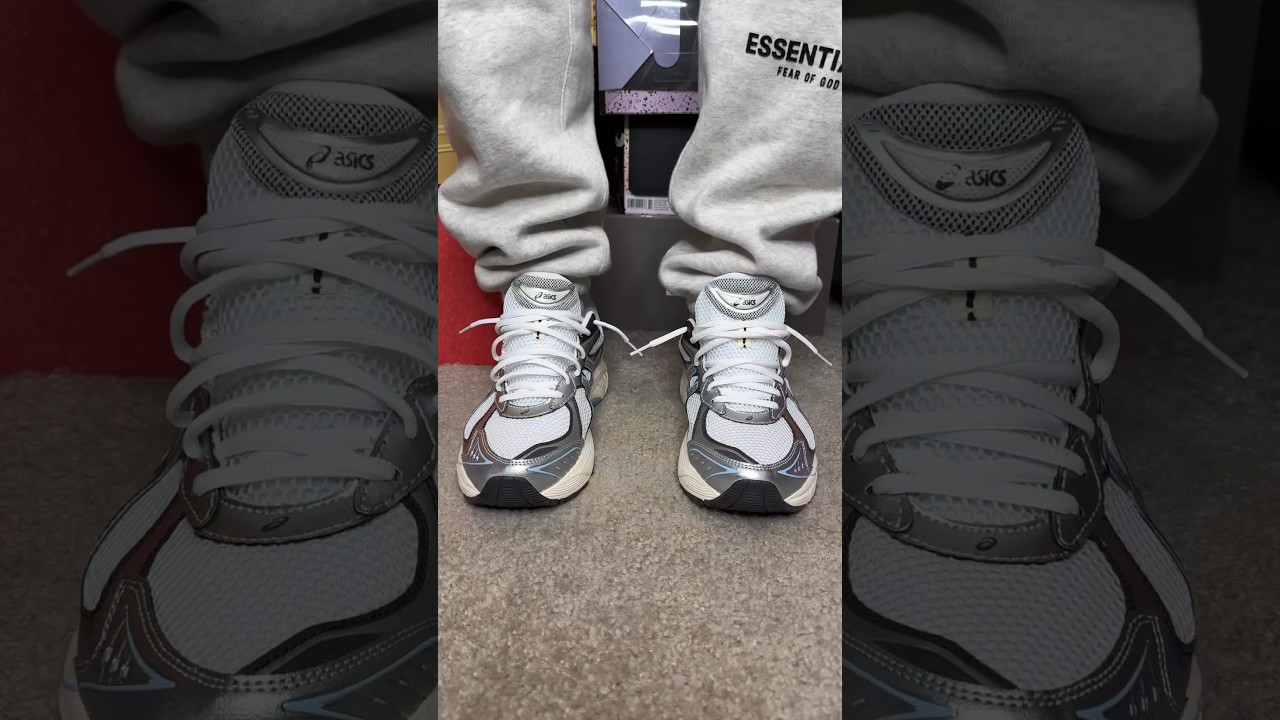 ASICS GT-2160 White & Silver Sneakers β¨