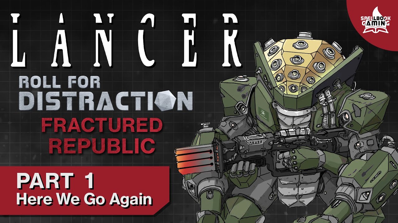 LANCER Actual Play: Fractured Republic 🚀 | Part 1 - Mars Mission Begins