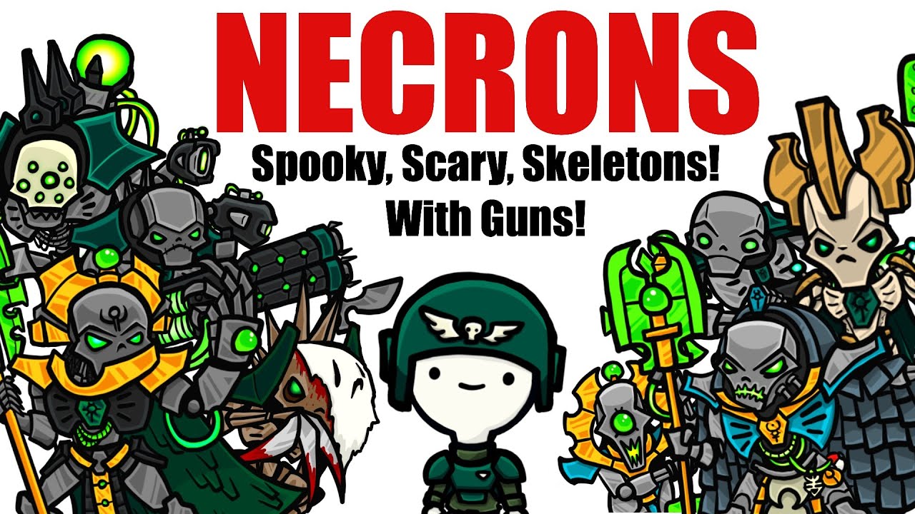 NECRONS: The Most Powerful Warhammer 40k Faction ⚙️