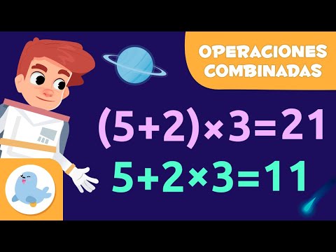 OPERACIONES COMBINADAS ➕❌ Con y sin paréntesis ➗ Matemáticas para niños 👨🏫