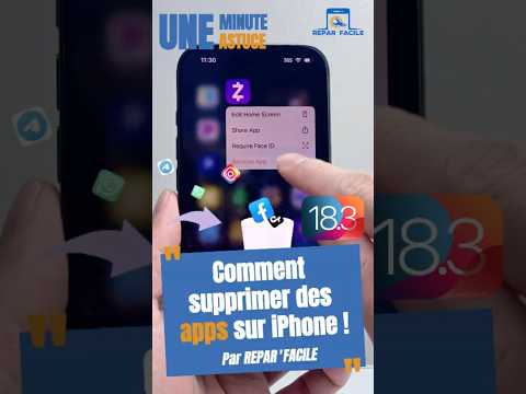 📱 Comment supprimer une application sur iPhone ? ❌📲
