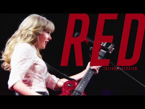 Taylor Swift - Red (Taylor's Version) (Lyric Video)