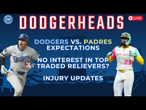 DodgerHeads: Dodgers didn't want big trade? Padres series preview, negative Brusdar Graterol update
