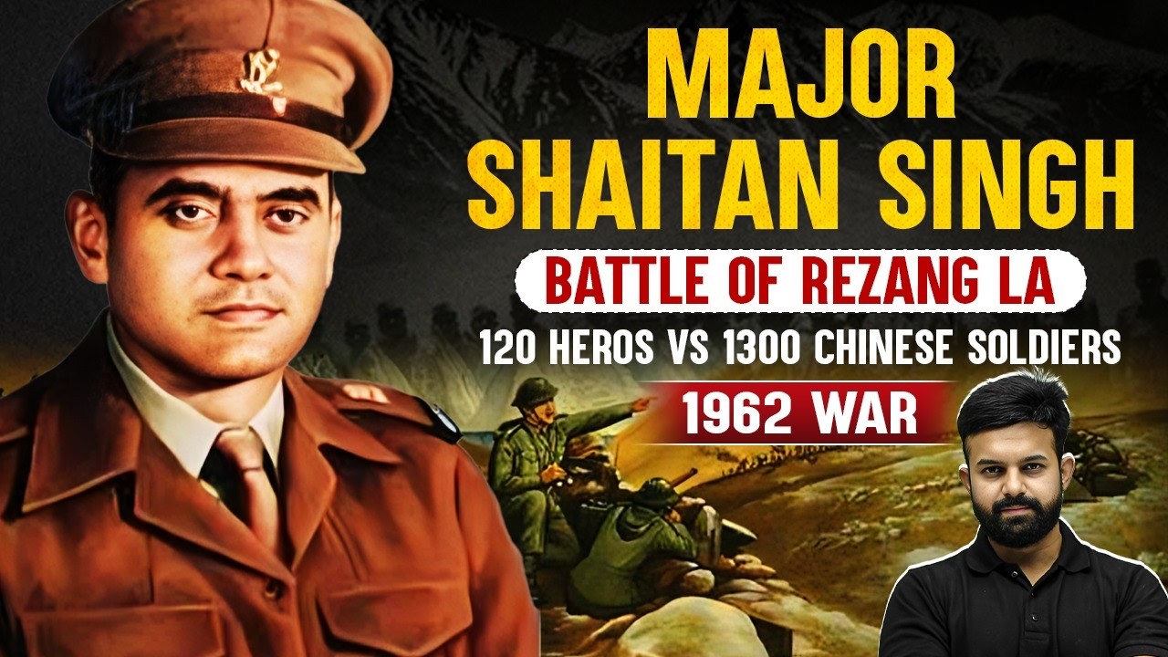 Major Shaitan Singh & 120 Bahadur vs 1300 Chinese ๐ฎ๐ณ