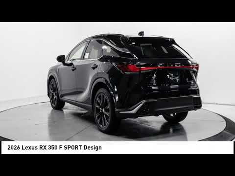 2026 Lexus RX 350 F SPORT Design in Schaumburg 🚗
