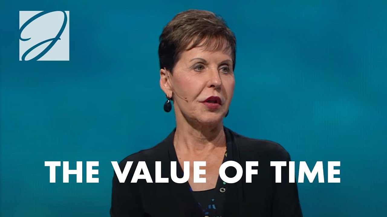 The Value of Time | Joyce Meyer ⏳
