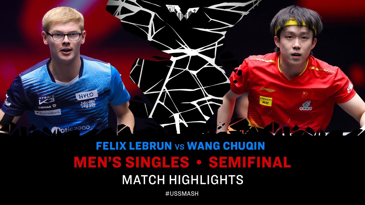 Epic Showdown: Felix Lebrun vs Wang Chuqin | US Smash 2025 🏓