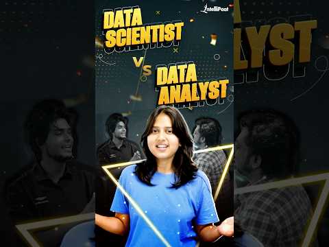 🔥Data Scientist Vs Data Analyst | Who is Best: Data Analyst or Scientist? | Intellipaat #Shorts