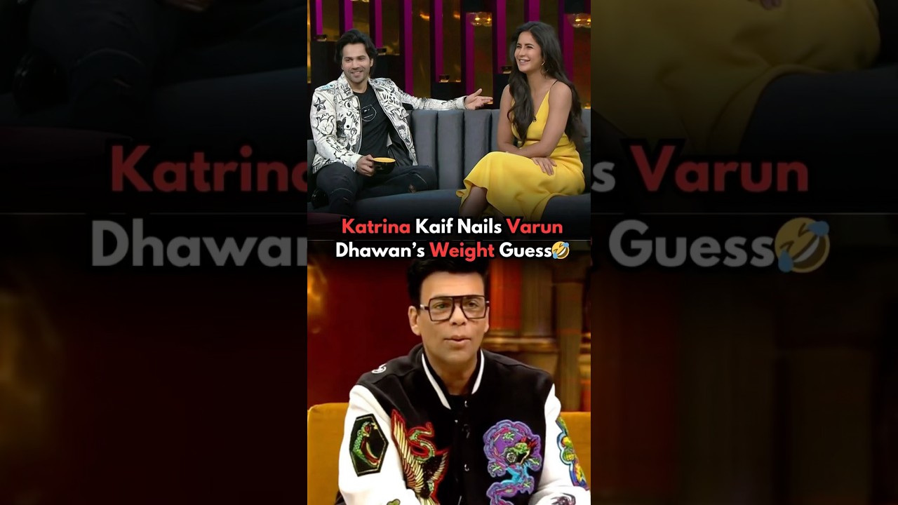 Katrina Kaif Correctly Guesses Varun Dhawan’s Weight on Koffee With Karan