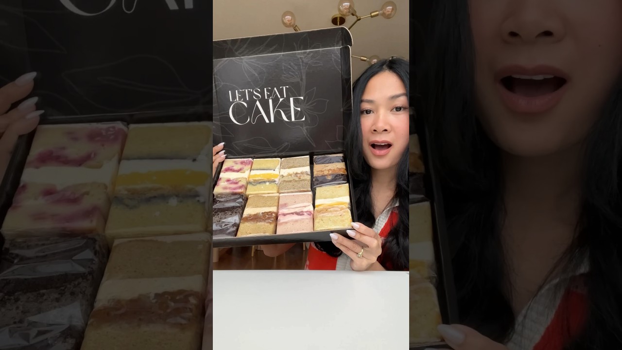 Wedding Cake Box Taste Test 🍰