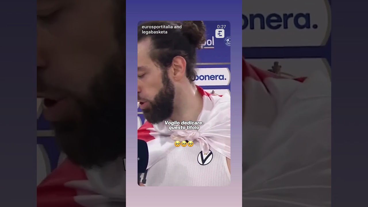 Achille Polonara: Un Messaggio di Sostegno per la Sua Lotta contro la Leucemia