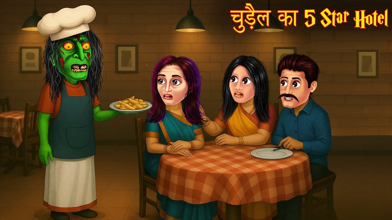 Chudail Ka 5 Star Hotel | Horror & Comedy Stories in Hindi