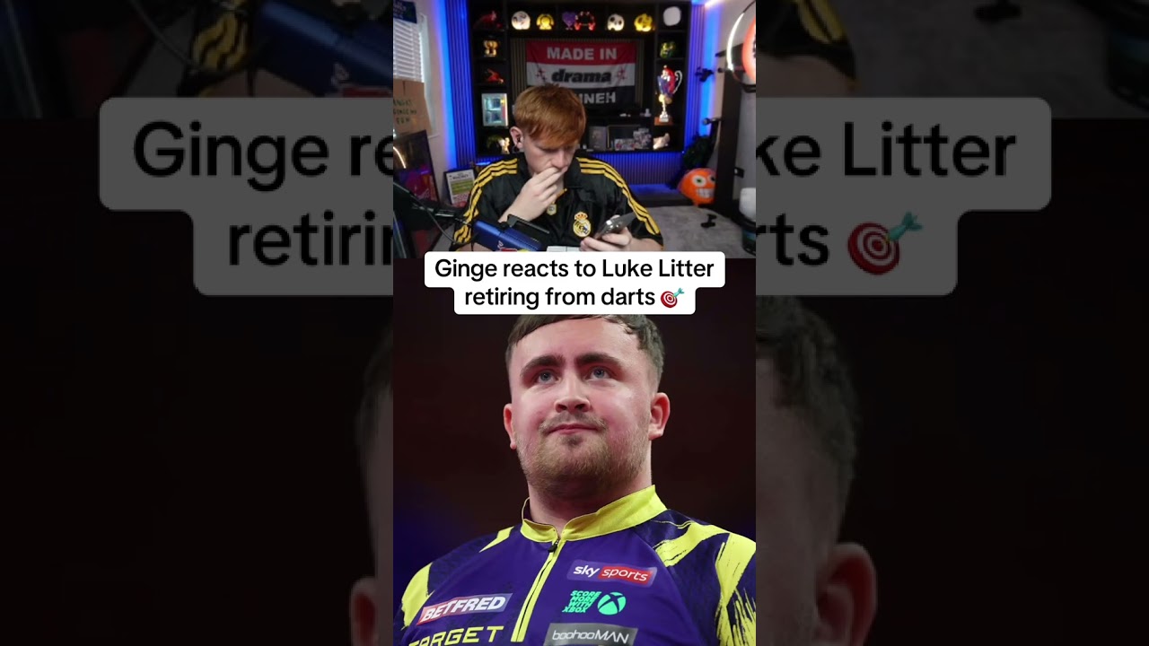 AngryGinge Reacts to Luke Littler Quitting Darts 🎯