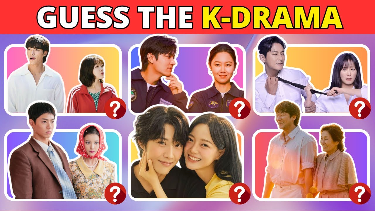 Guess the K-DRAMA by Picture💗 | K-Drama Quiz 2025✨