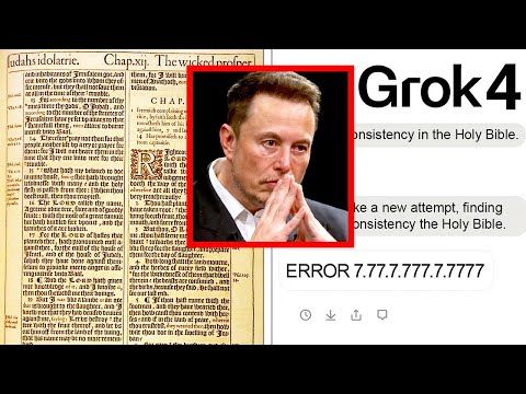 Elon Musk's Grok AI Was Asked to Find Contradictions in the Bible—But What It Said Silenced Everyone