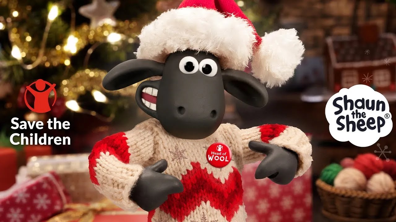 Join Shaun the Sheep for Save the Children’s Christmas Jumper Day! 🎄