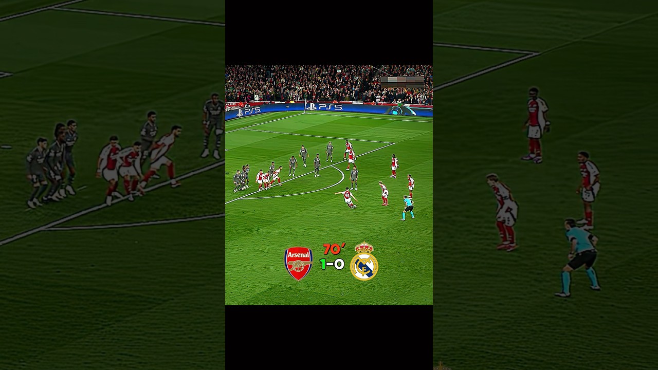 Arsenal vs Real Madrid ⚽ Epic Clash