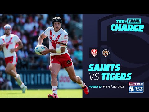 Highlights | St Helens v Castleford Tigers | 2025 Betfred Super League, Round 27