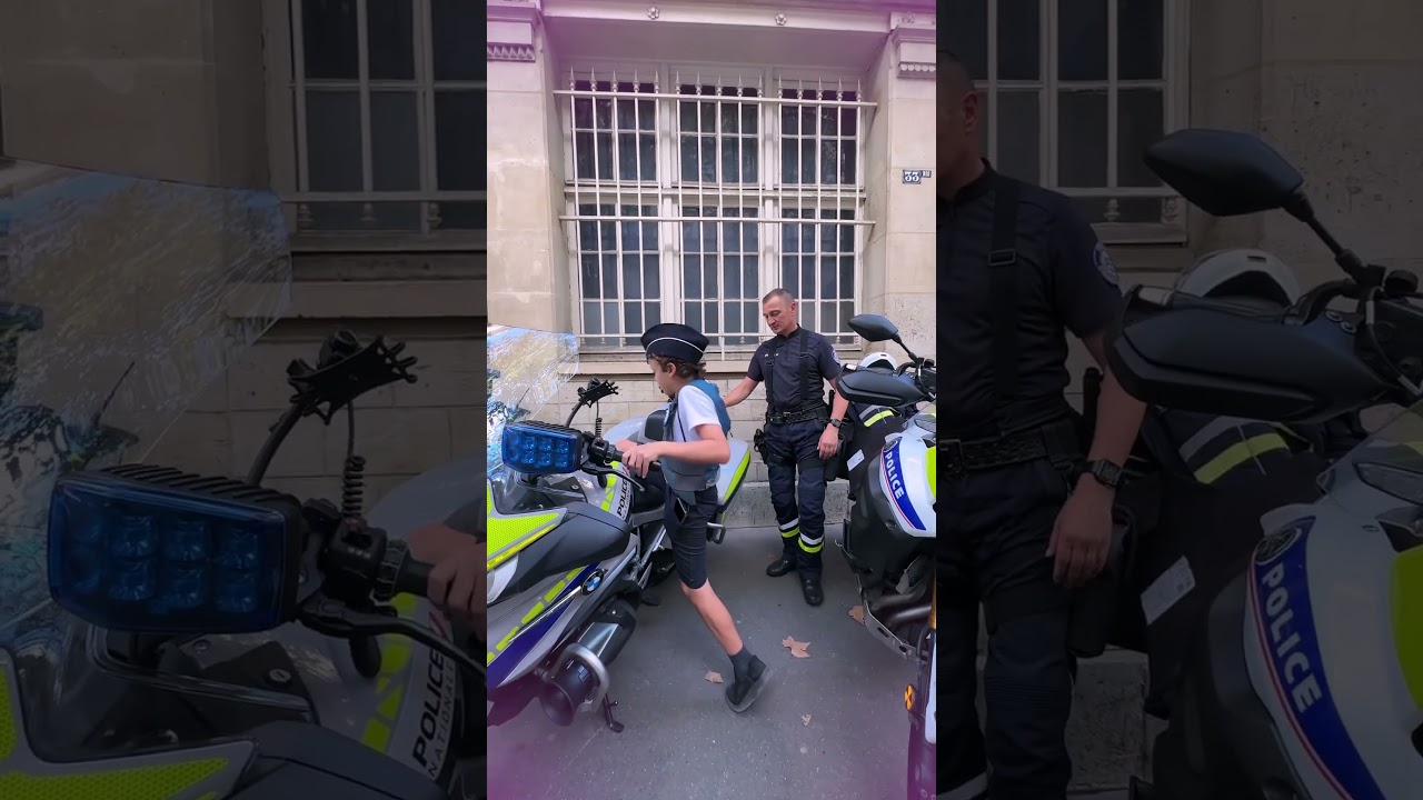 Mon père, il est tellement fort ! 🦸‍♂️Policier ou non, bonne fête à tous les papas 🫶#FêteDesPères