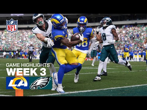 Los Angeles Rams vs Philadelphia Eagles Game Highlights | 2025 NFL Season Week 3