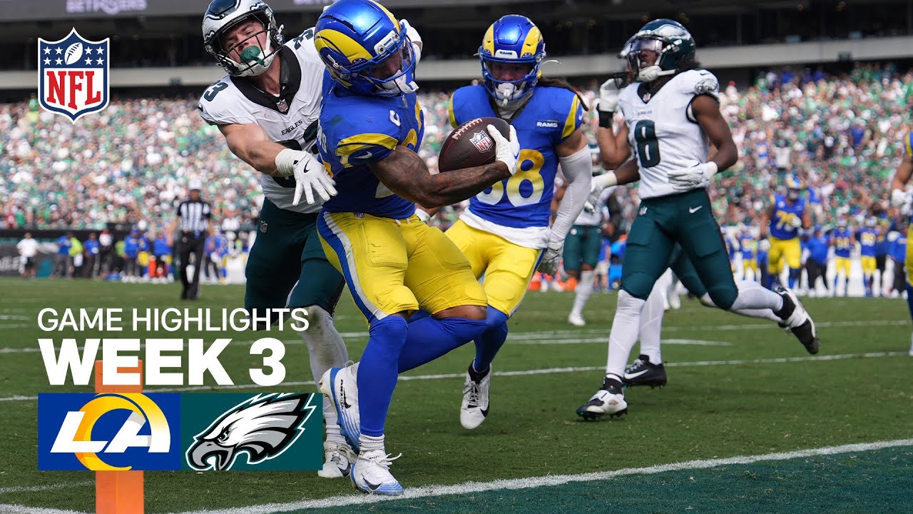 Epic Clash: Los Angeles Rams vs Philadelphia Eagles Week 3 Highlights 🏈
