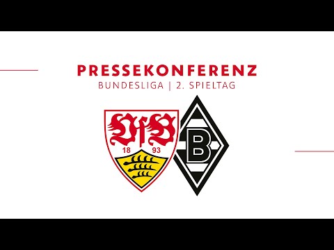 LIVE: Pressekonferenz VfB Stuttgart - Bor. Mönchengladbach | Bundesliga