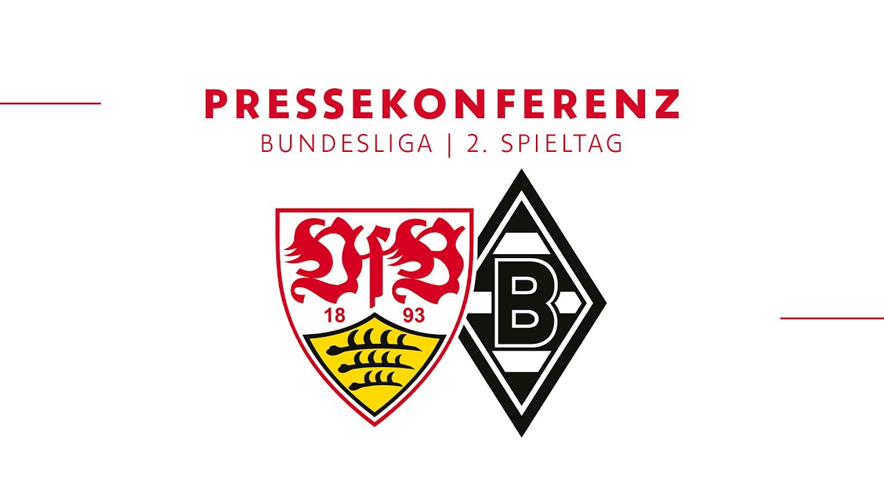LIVE: VfB Stuttgart vs. Borussia Mönchengladbach – Press Conference Ahead of Bundesliga Match ⚽
