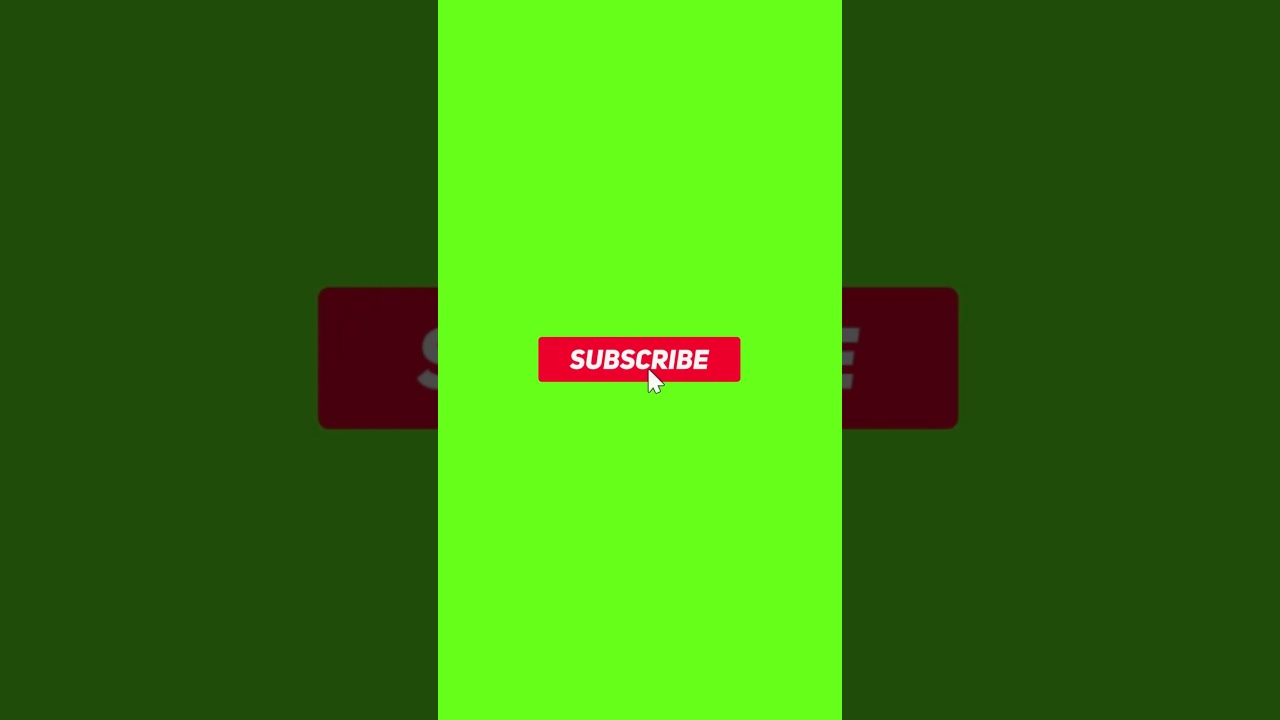 Green Screen Subscribe Button with Bell Sound (Free to use)