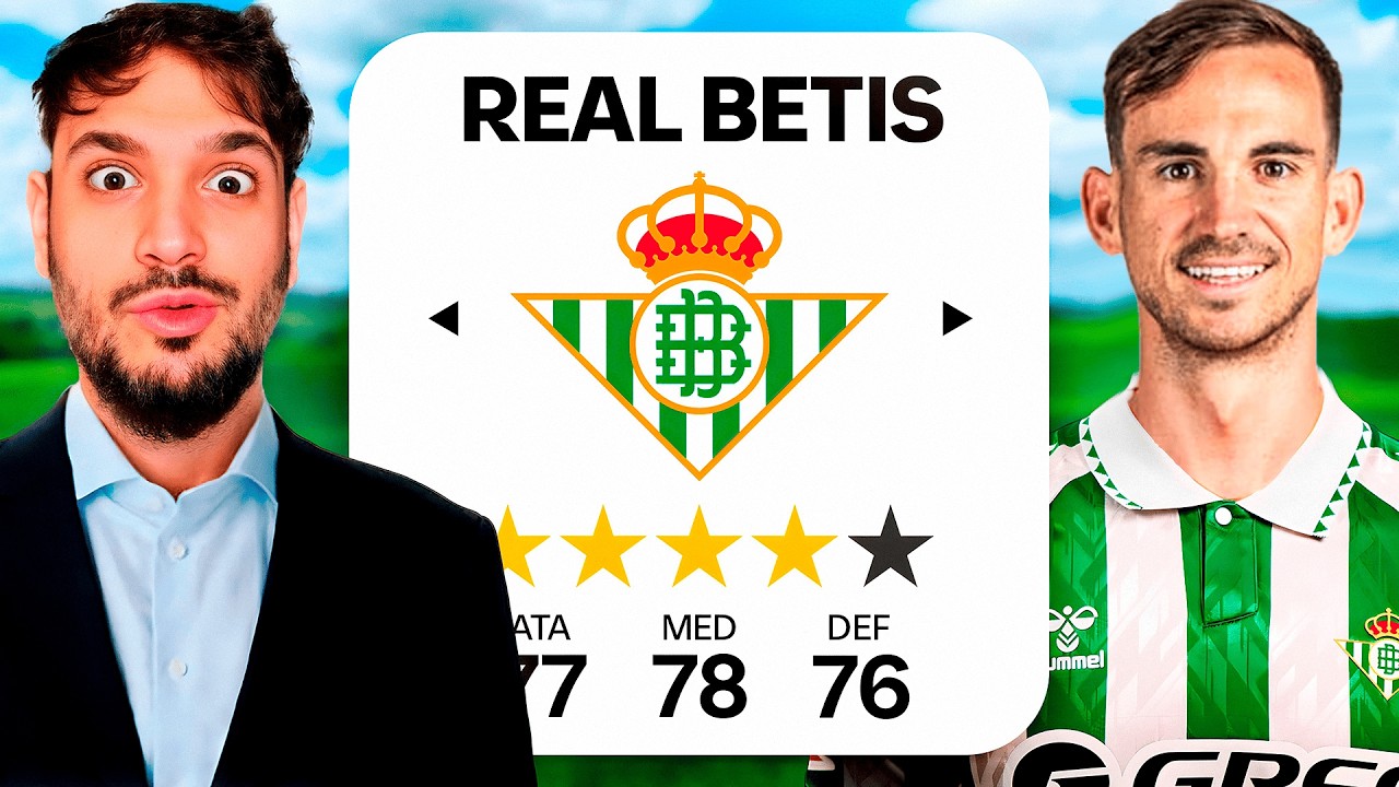 Betis hasta 2030: ¡Vuelve la leyenda! ⚽