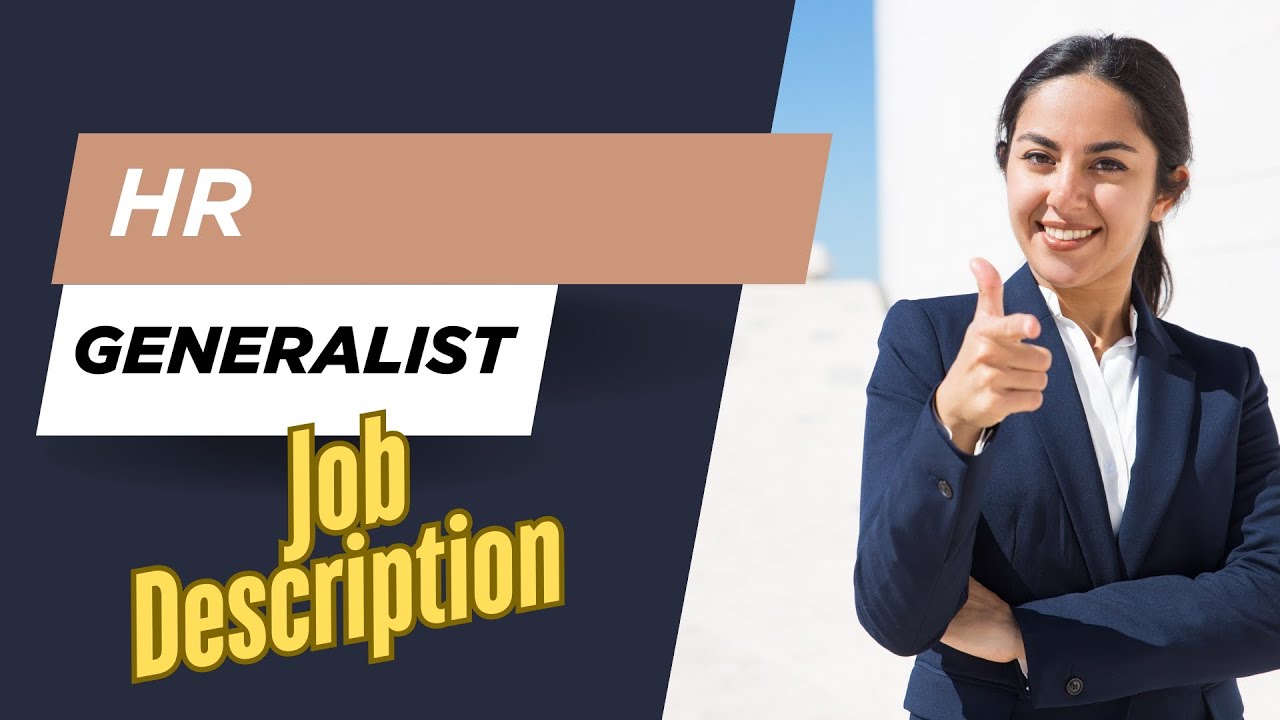 HR Generalist Roles & Skills Overview