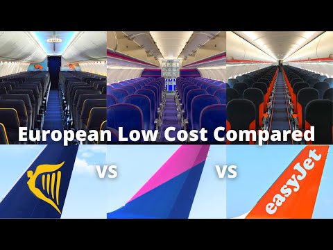 RYANAIR, WIZZ AIR and EASYJET Compared