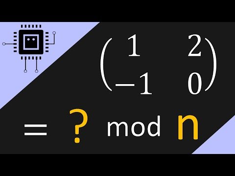 Modular Inverse of a Matrix | #Cryptology