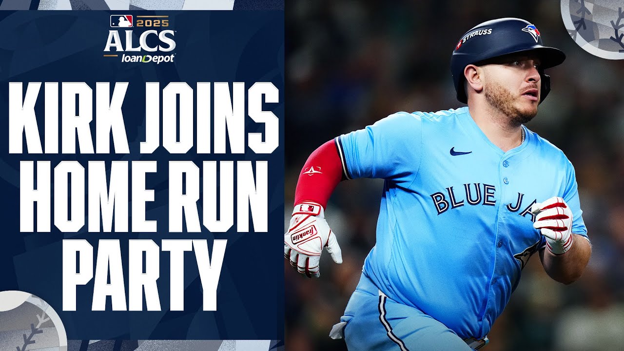 Blue Jays Dominate! Kirk Homers in ALCS Game 3 ⚾