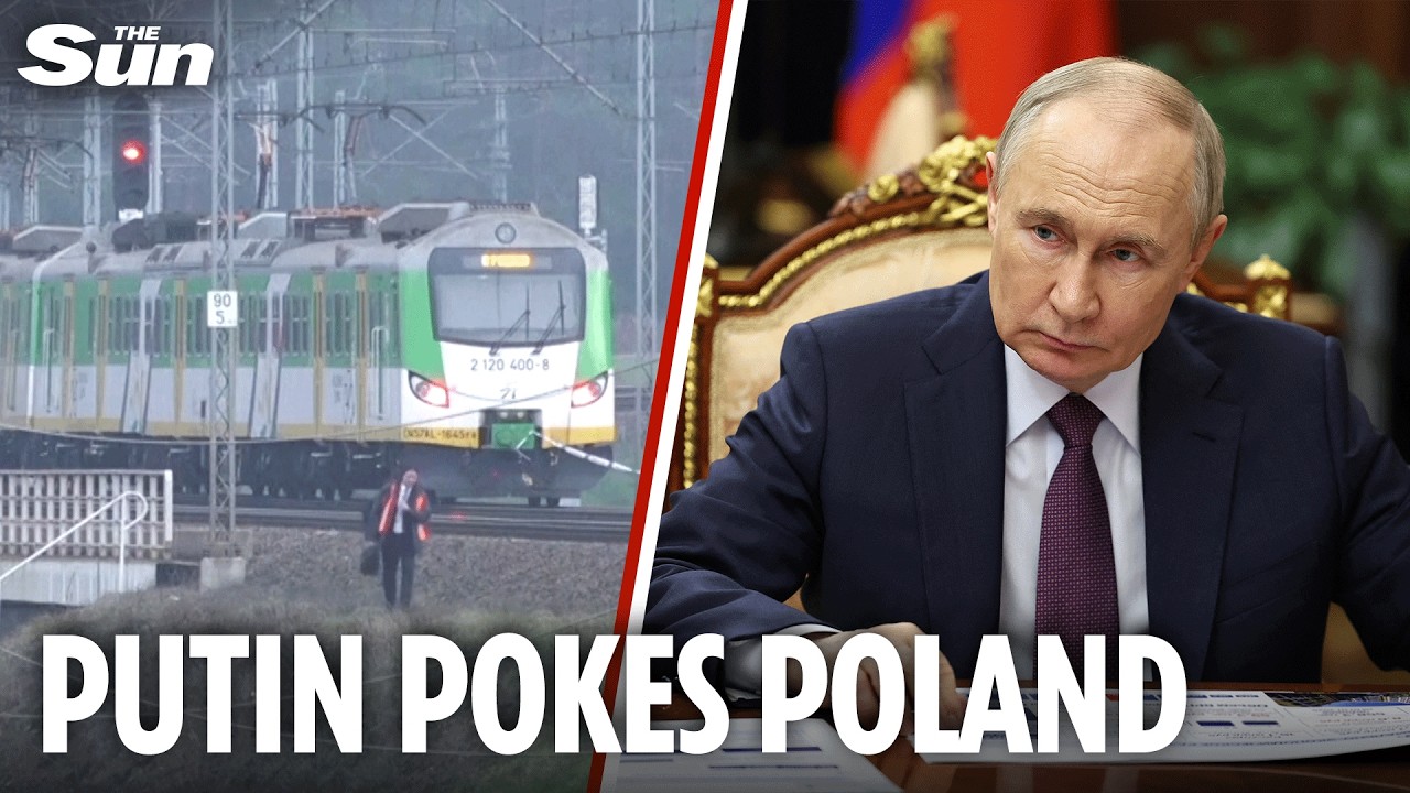 Putin Prepares for War Amid Polish Railway Explosion 🚆