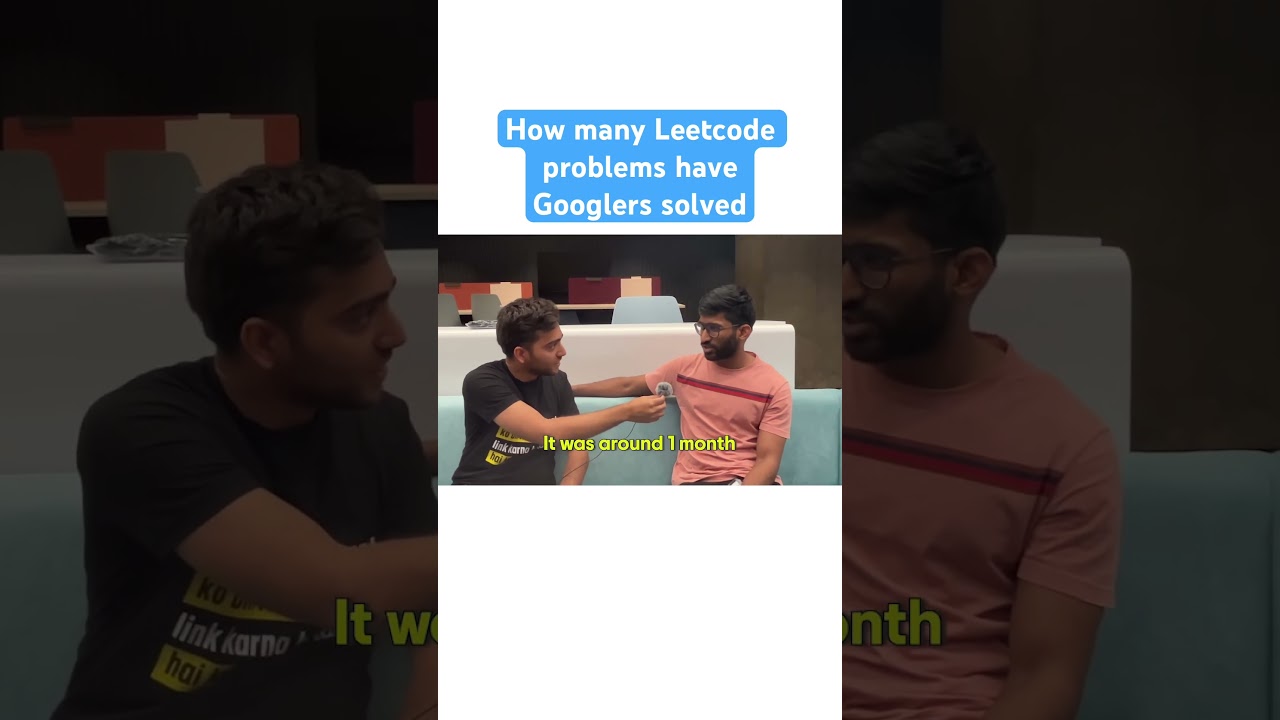 How Many LeetCode Problems Do You Need to Solve to Get Hired at Google? 🚀