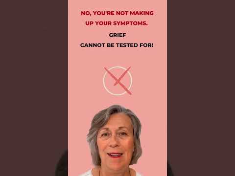 No you aren't making up symptoms!  It's Grief. @grieftherapist #grief