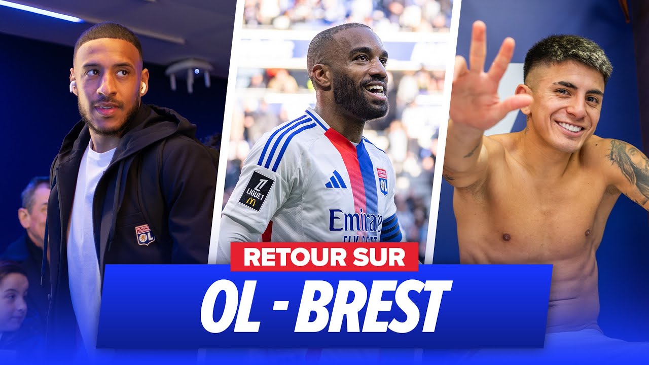 Coulisses de notre victoire contre Brest (2-1) ⚽