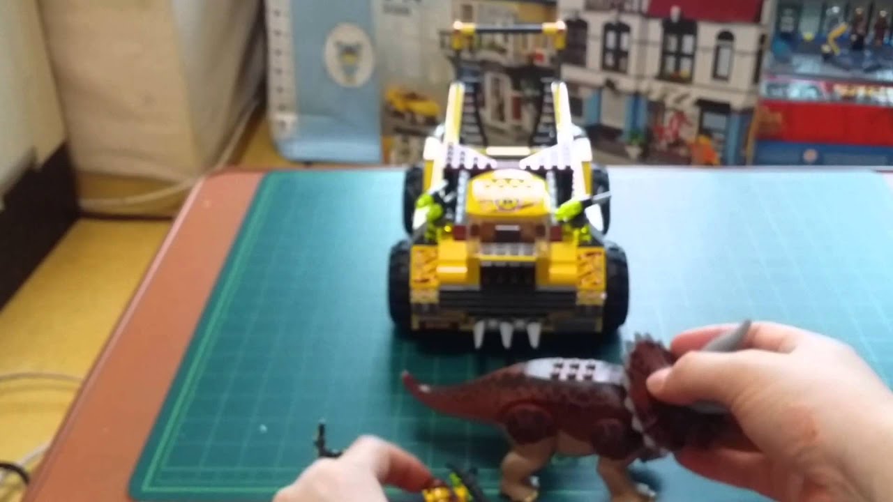 레고 디노 시리즈 5885 트리케라톱스 사냥꾼 리뷰 🦕