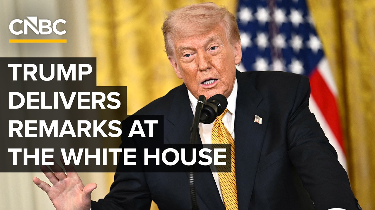 Trump Speaks at White House Rose Garden 🌹