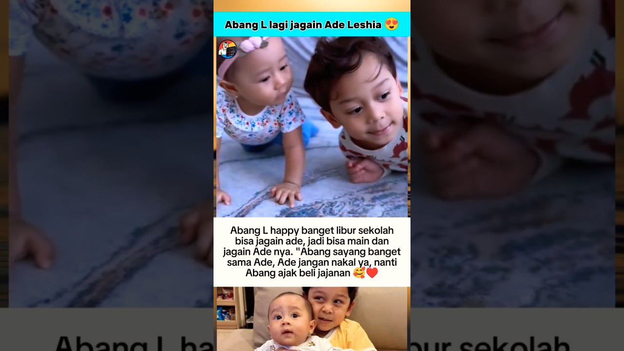 Abang L Libur Sekolah, Leshia Bahagia 🥰