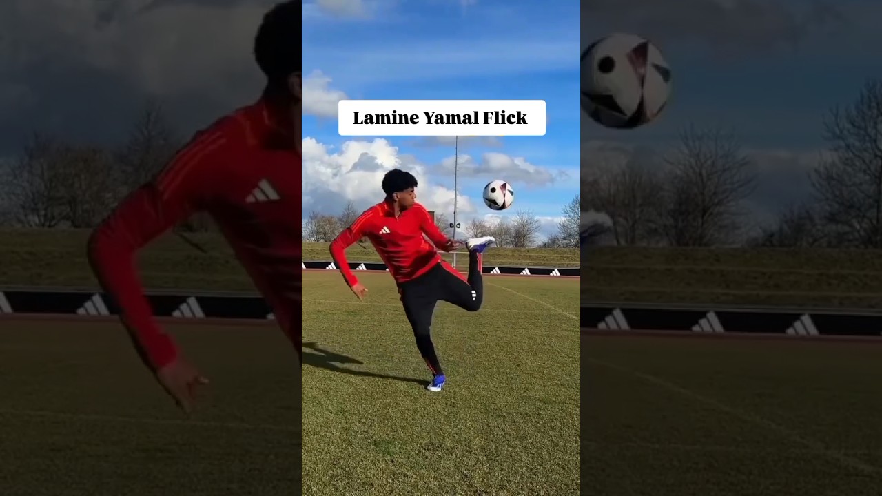 Lamine Yamal Flick Skill Tutorial ⚽