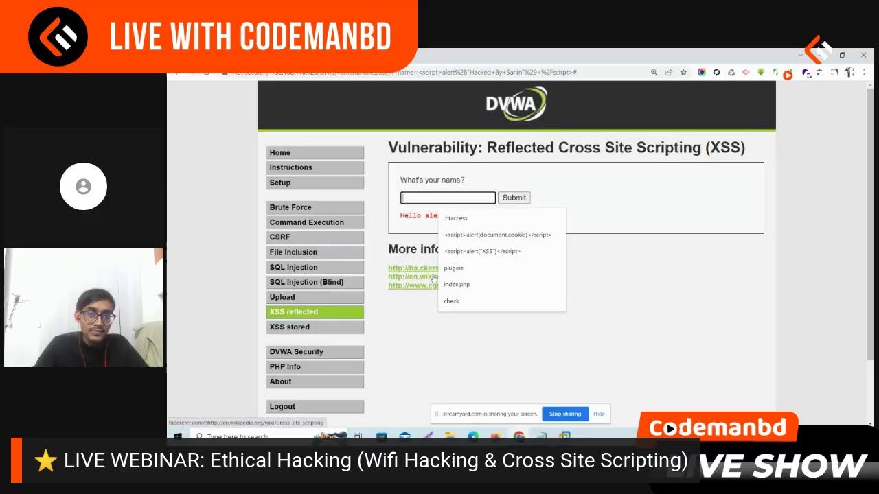 Live Webinar: Master Ethical Hacking – WiFi & Cross-Site Scripting Techniques 🔐