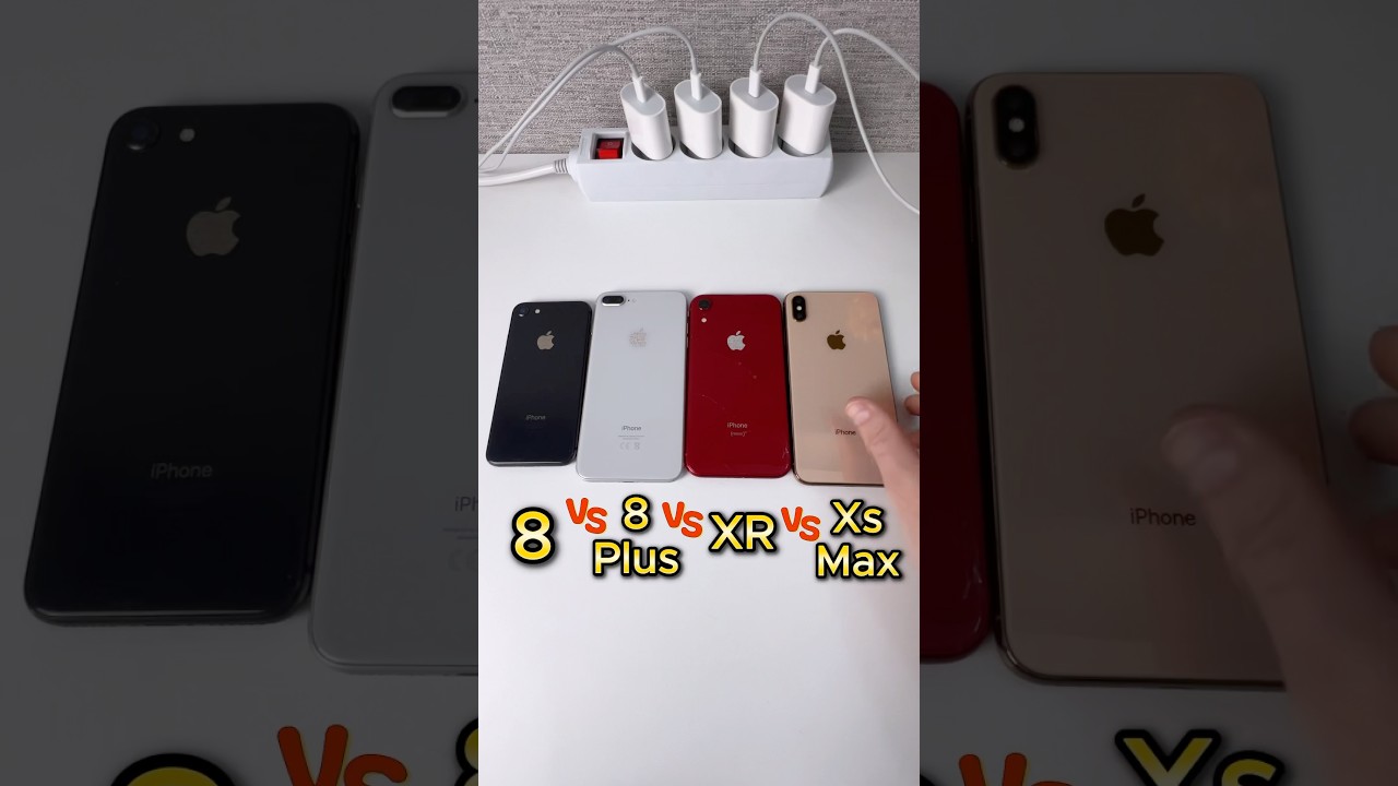 iPhone 8, 8 Plus, XR & Xs Max Boot Speed Test