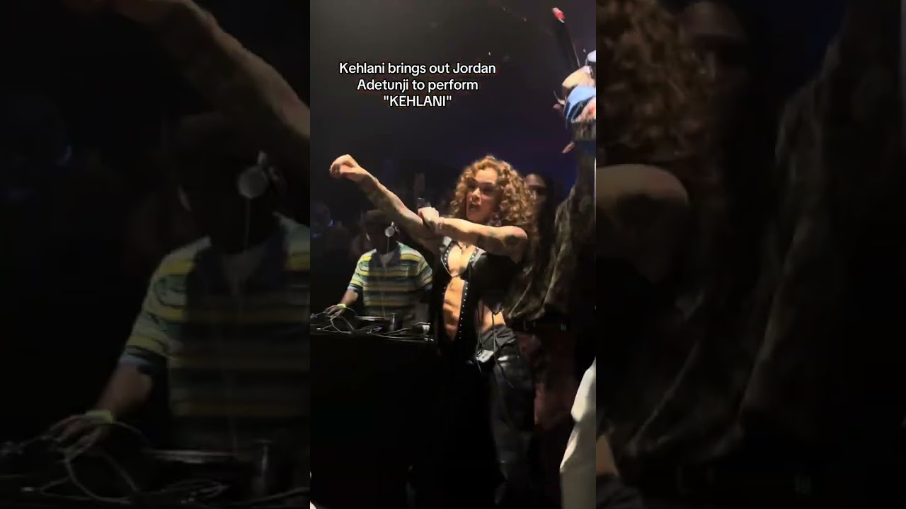 Kehlani Surprises Fans by Bringing Out Jordan Adetunji to Perform as Her 🎤