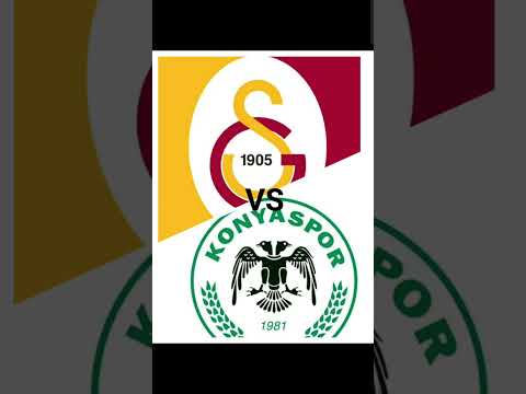 Saat 21:00'de olan Galatasaray - Konyaspor Maçı Skoru Kaç kaç Biter?#gs#konyaspor#süperlig