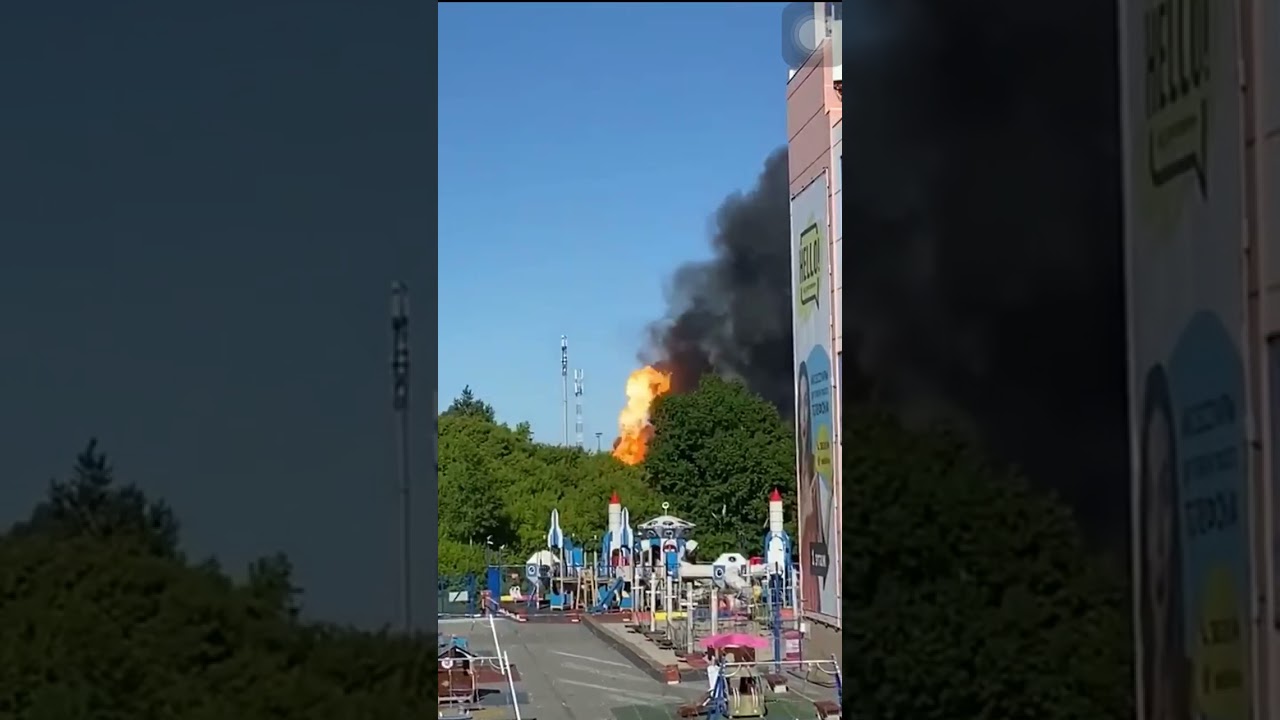 Взрыв на заправке 😳