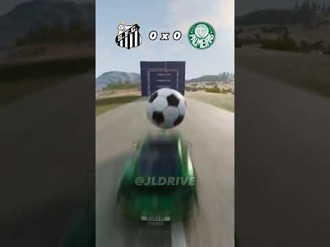 PALMEIRAS x SANTOS DISPUTA DE PÊNALTIS #beamngdrive #jldrive #palmeiras #santos
