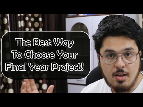 Perfect Final Year Project Selection Tips & Tricks (Copy These) 🔥🔥
