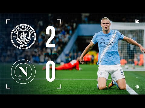 HIGHLIGHTS | Man City 2-0 Napoli | Record-breaking Haaland and Doku fire City to victory over Napoli
