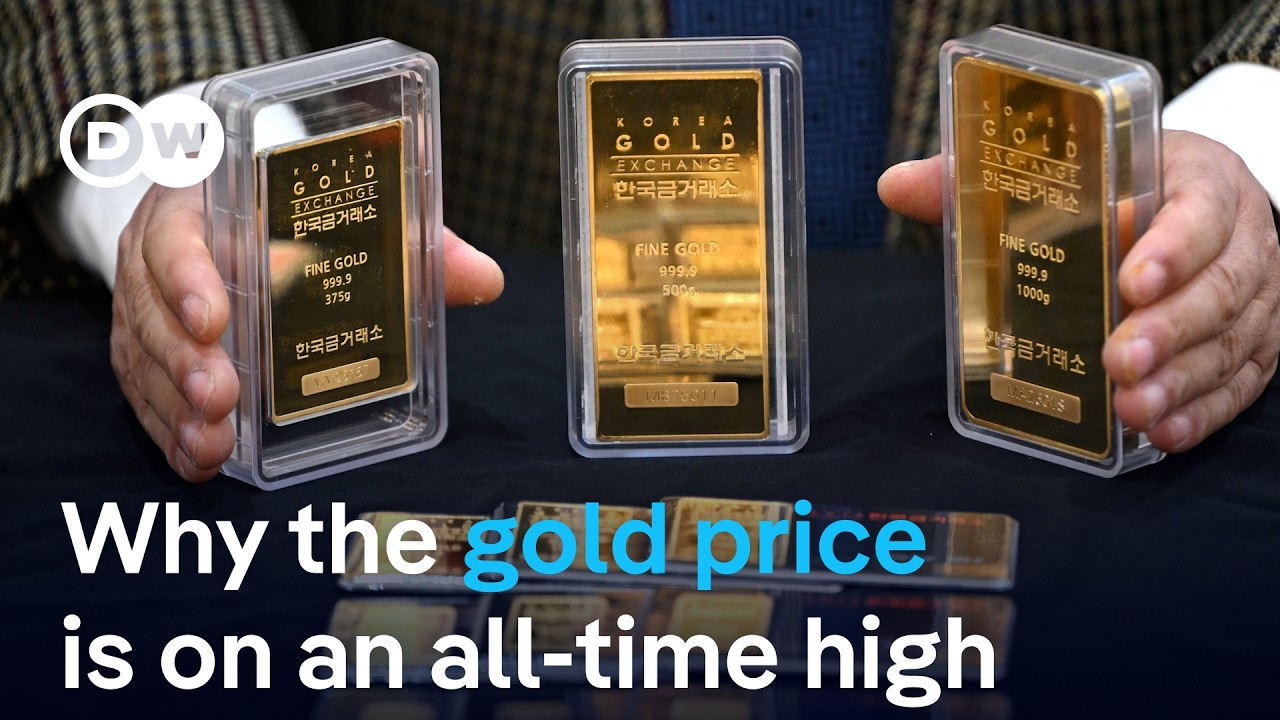 The reasons for the all-time high of the gold, silver and platinum price | DW News